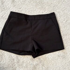 Express Shortie Mid Rise Side Zip Shorts